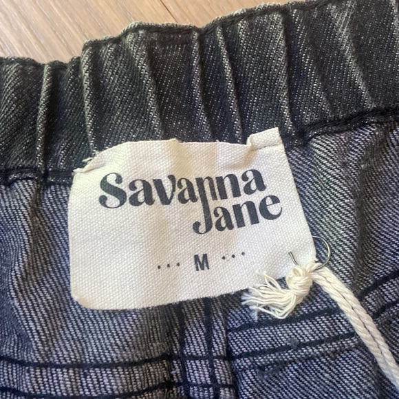 Savanna Jane Fringe Denim Shorts - Picture 6 of 9